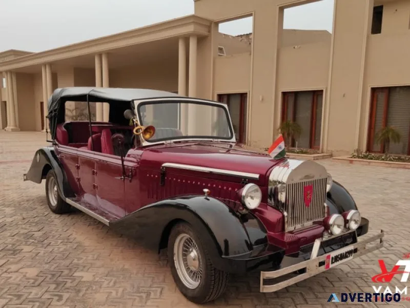 Vintage car rental services in jaipur