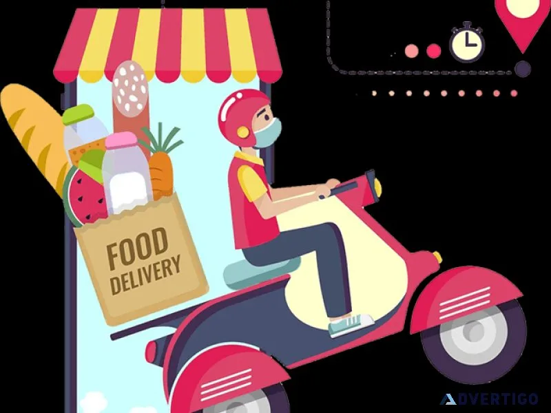 Food delivery app development