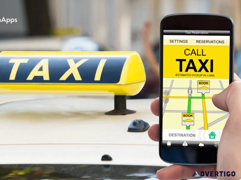 Complete guide on taxi booking app development