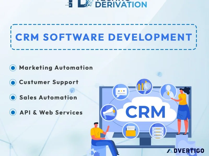 Crm software development solutions