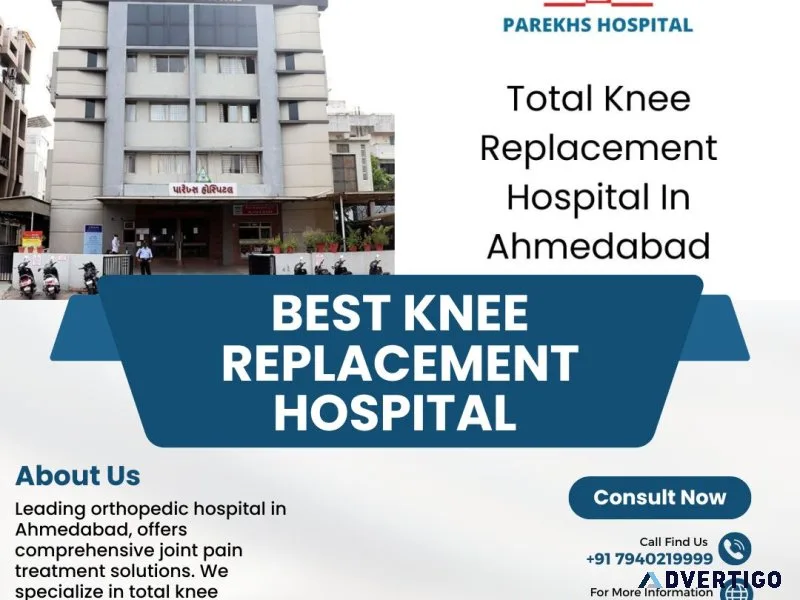 Total knee replacement hospital in ahmedabad