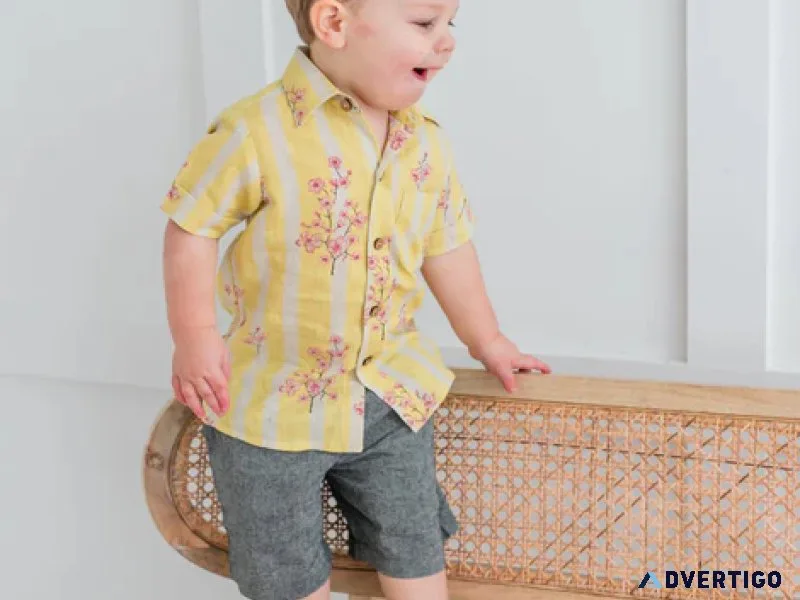 Explore the latest boys dress styles online