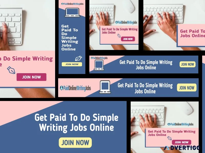Your writing skills are in demand.