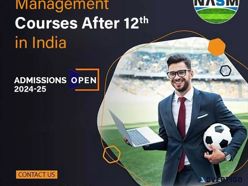 Sports management courses after 12th in india