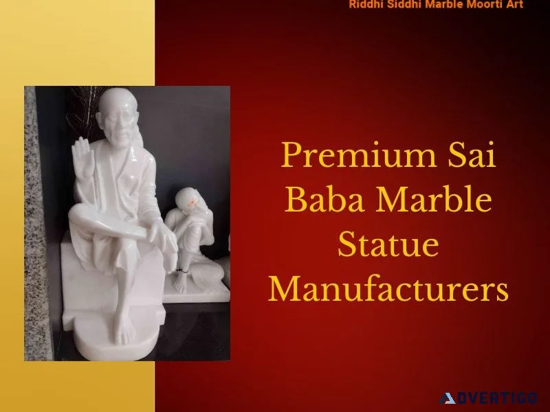 Premium sai baba marble statue manufacturers