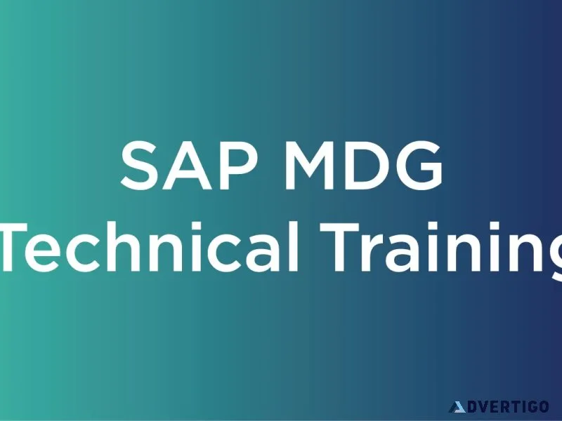 Enhance your career with our sap mdg technical training