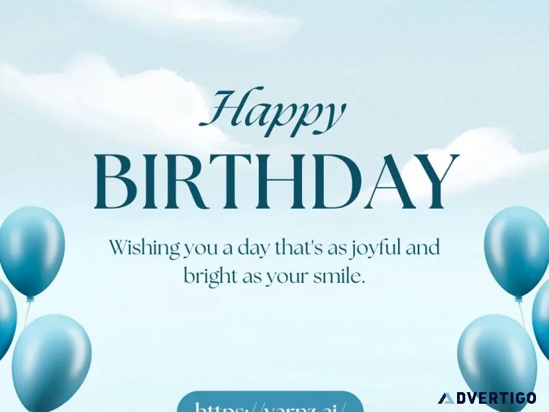 Ai generated birthday greeting cards with varnz
