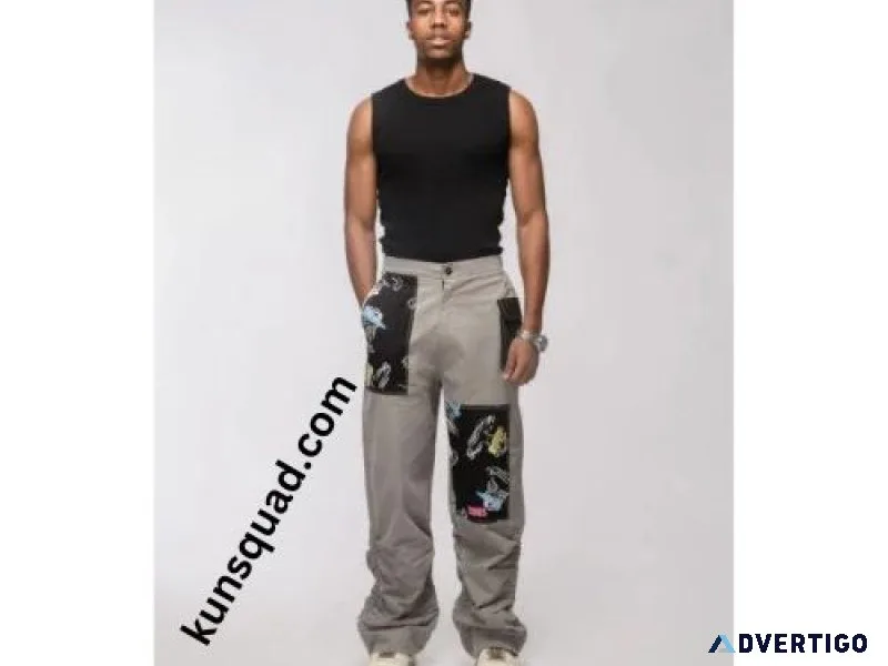 Ease into comfort: best choices of baggy pants for men