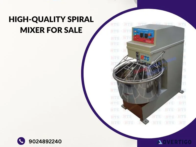 High-quality spiral mixer for sale
