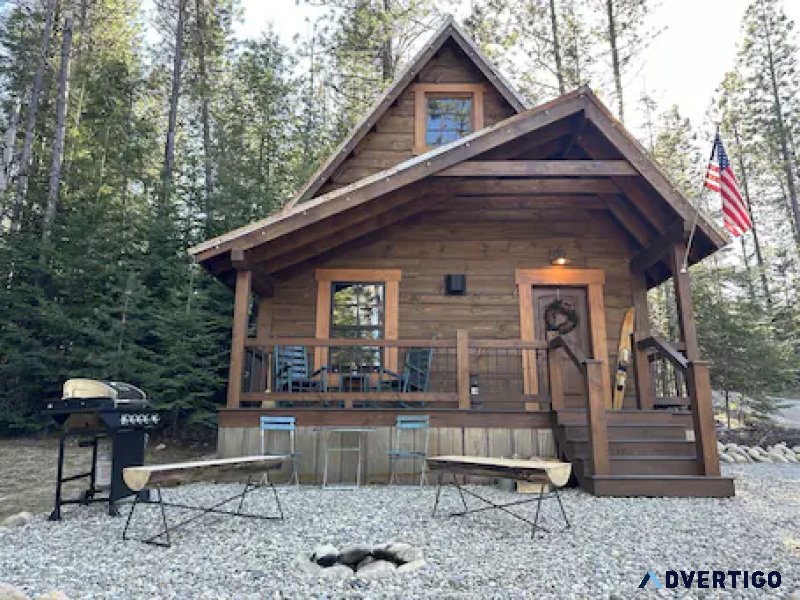 Lake pend oreille cabin rentals at bottle bay resort