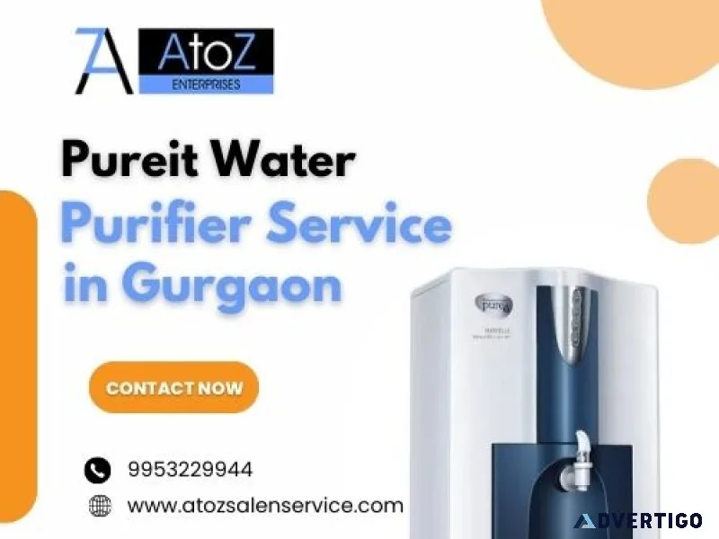 Pureit water purifier service in gurgaon