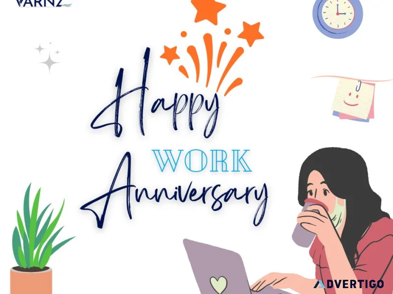 Customized congrats: ai generated work anniversary greetings