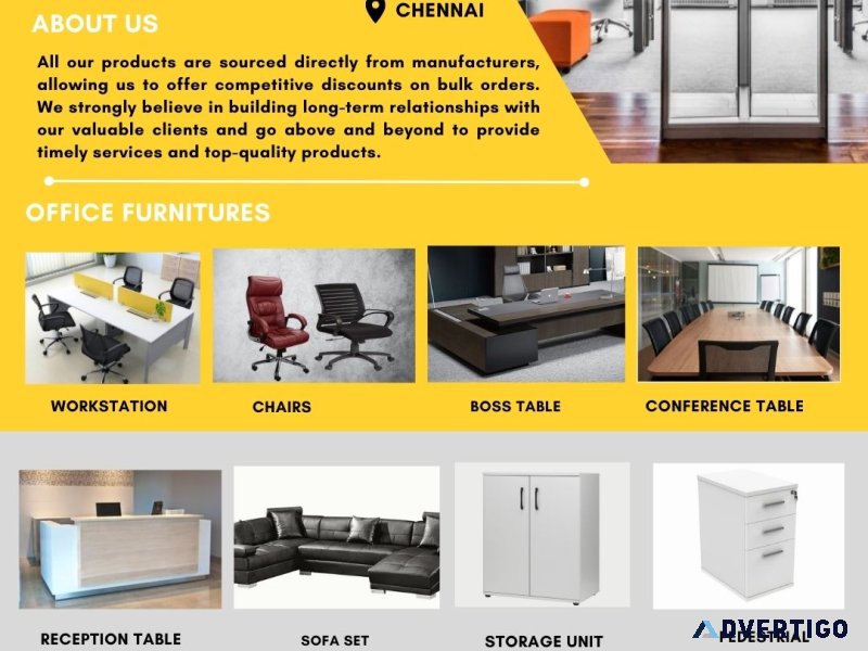Interior and furniture company in chennai