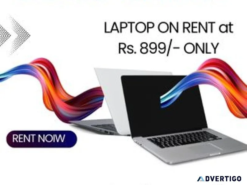 Laptops on rent in mumbai starts at rs899/-