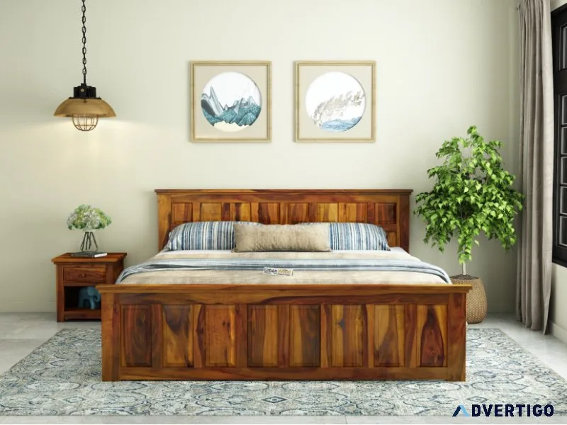 Affordable wooden beds in bangalore