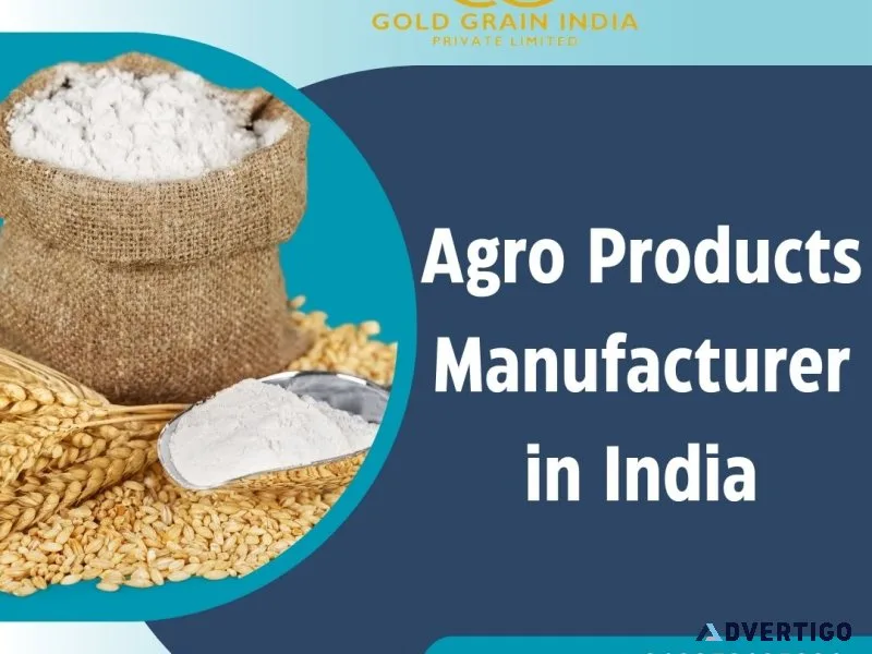 Agro products manufacturers in india