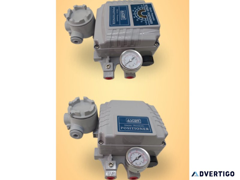Get highly efficient electro pneumatic positioners