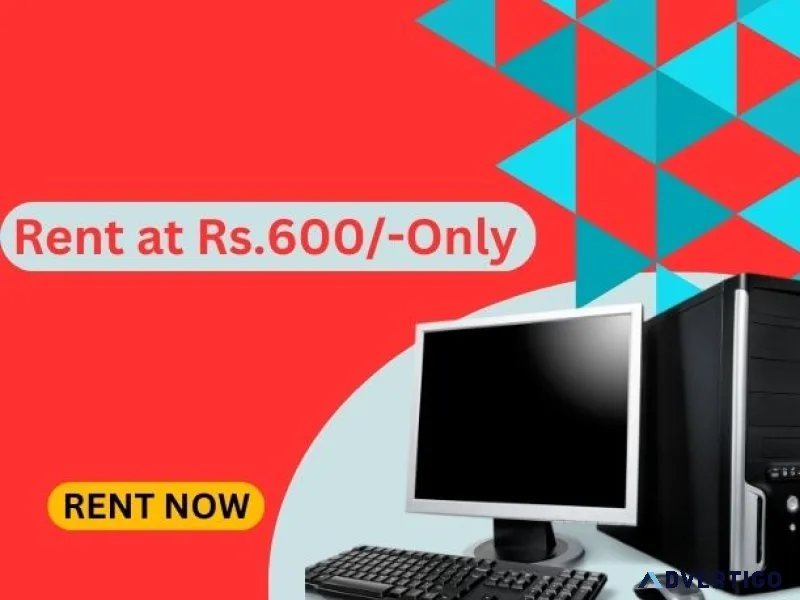Computer on rent in mumbai in rs 600 /- only