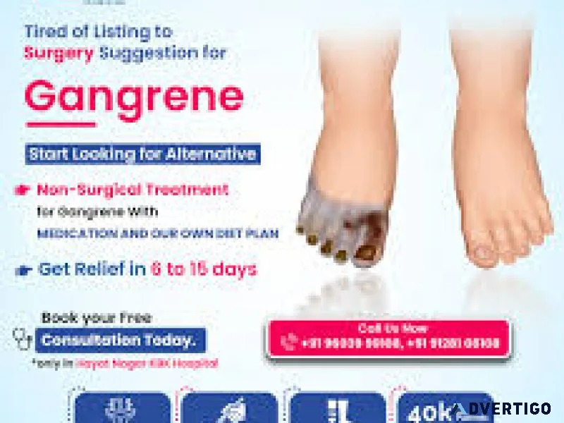 Gangrene best treatment