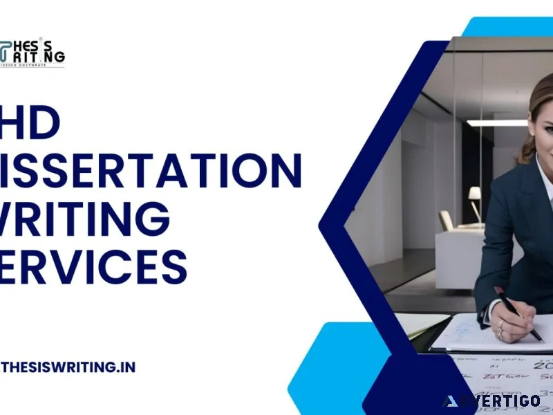 Phd dissertation writing services from concept to completion