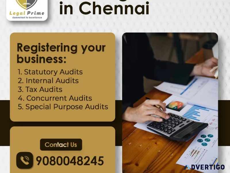 Find auditing services in chennai with legal prime