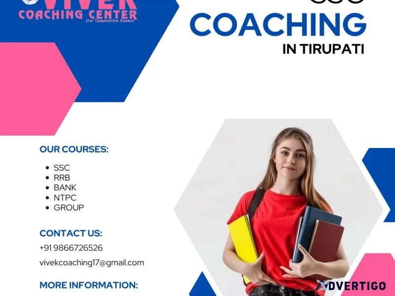 Ssc coaching in tirupati