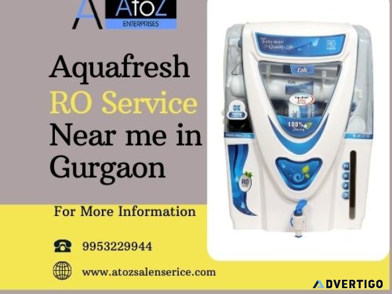 Aquafresh ro service near me in gurgaon