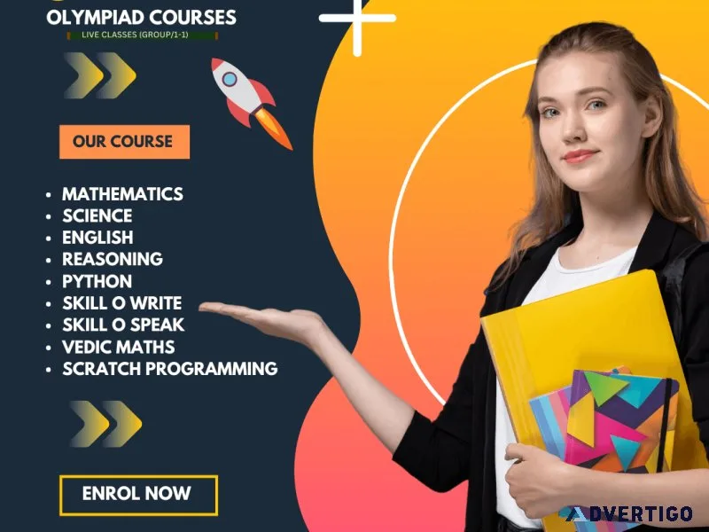 Enroll in live olympiad classes - affordable fees
