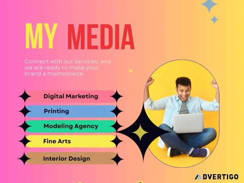 My media for digital marketing | printing | modeling | art