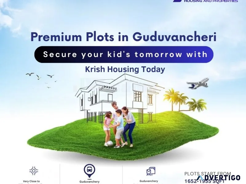 Plot for sale in guduvanchery