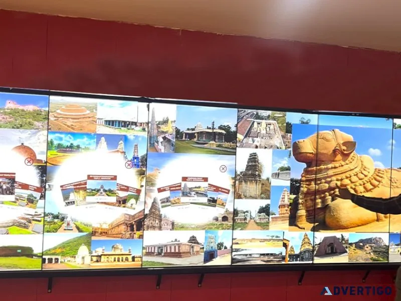 Interactive touchscreen display app development company