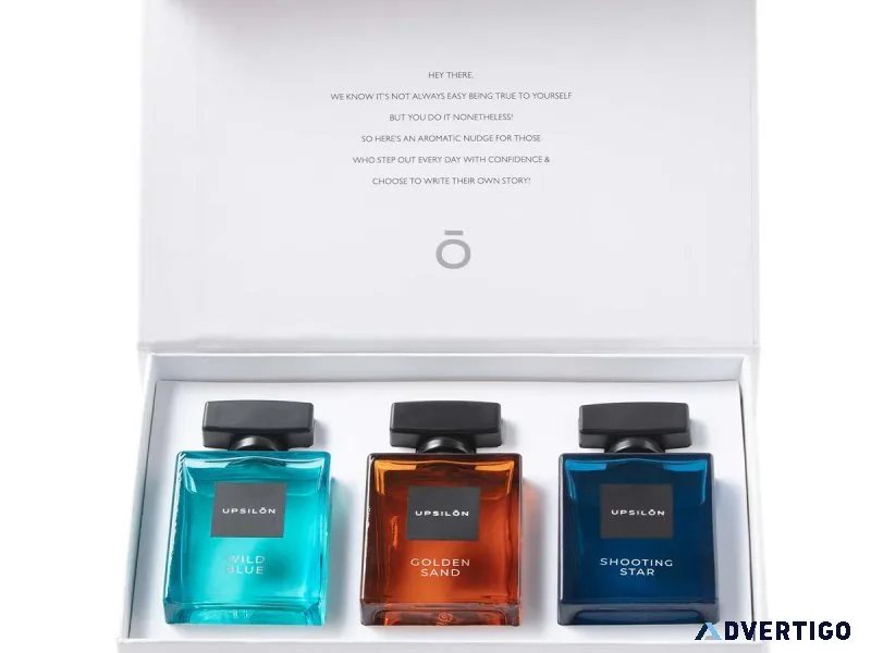 Upsilon luxury perfume 3-in-1 combo for men