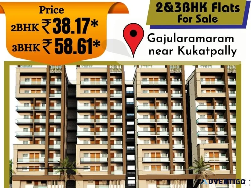 3 bhk flats in bachupally for sale