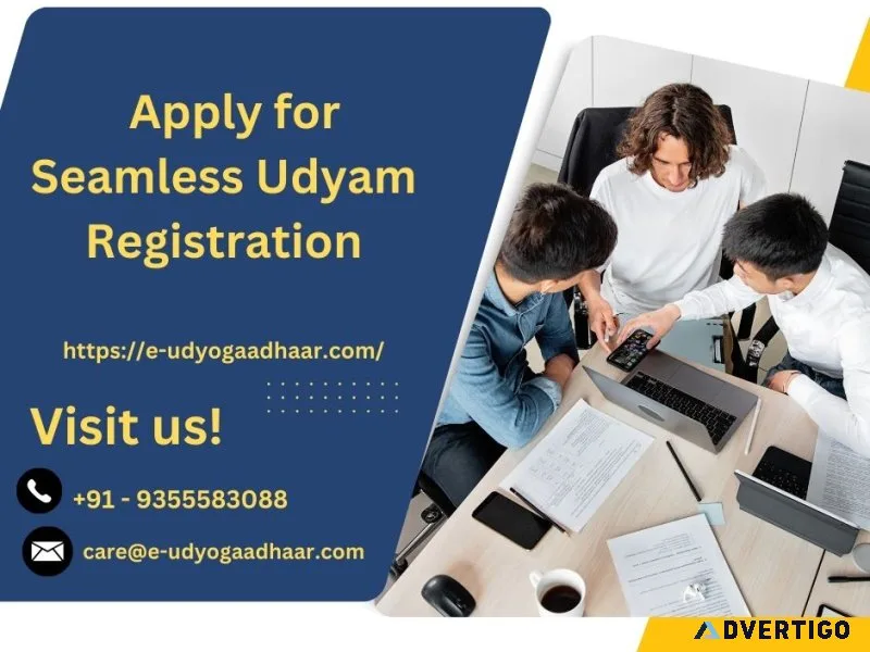 Apply for seamless udyam registration
