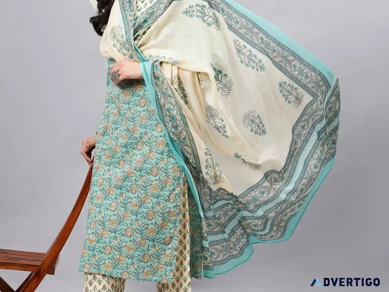 Classic cotton salwar suits for women designs