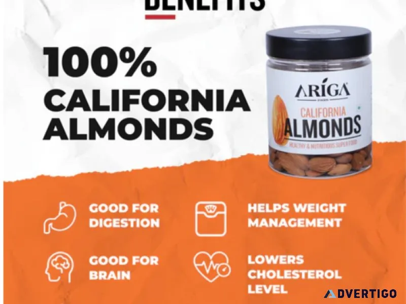 Buy california almonds online at ariga foods