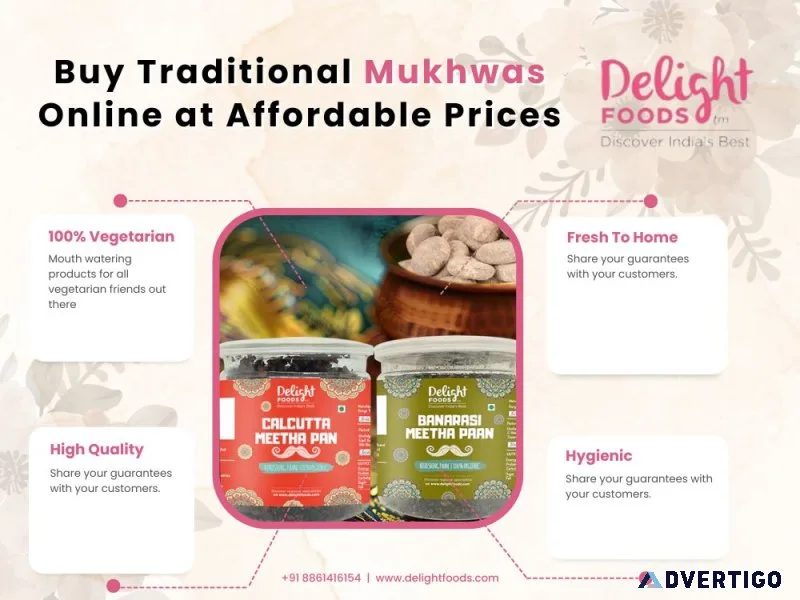 Buy traditional mukhwas online at affordable prices