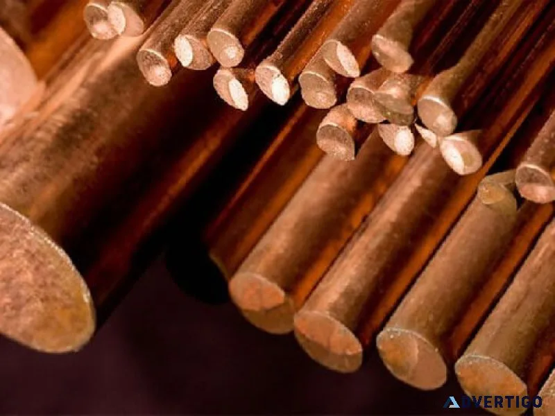 Copper nickel 70/30 round bars manufacturers in india
