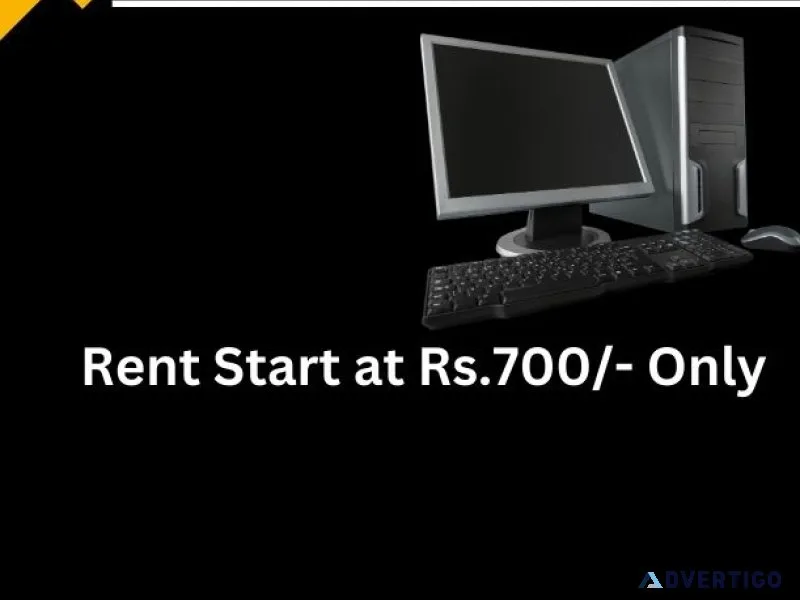 Computer on rent in mumbai rs 700/- only
