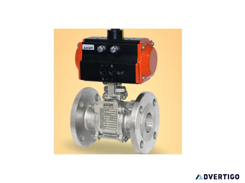 Pneumatic ball valve manufacturer in india