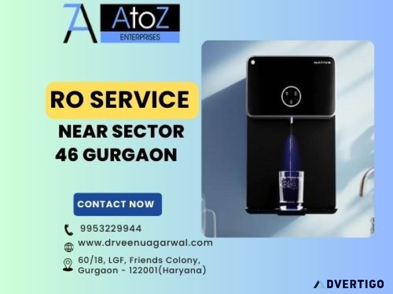 Ro service near sector 46 gurgaon