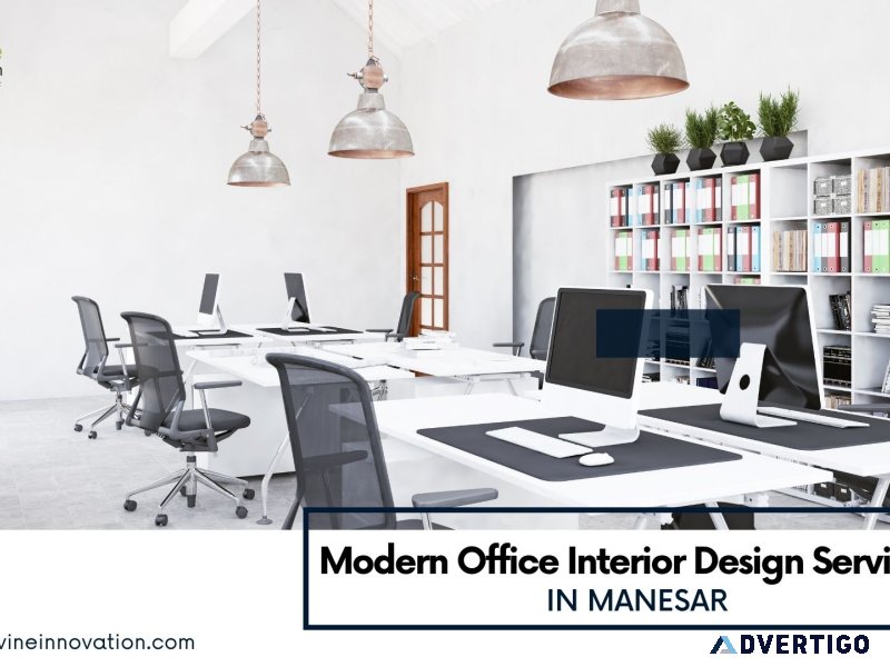 Modern office interior design services in manesar, gurgaon