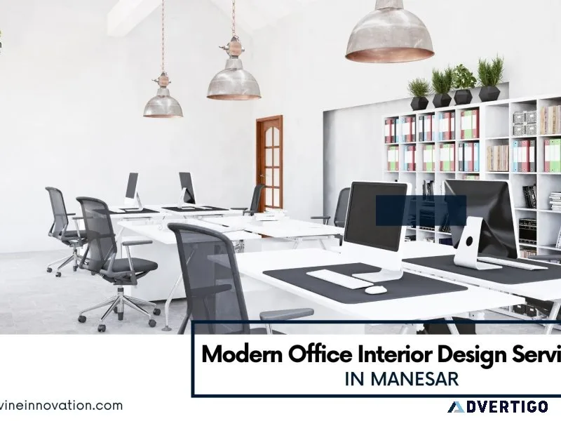 Modern office interior design services in manesar, gurgaon
