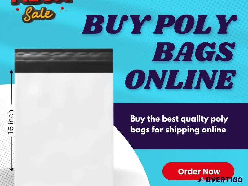Durable plastic packaging bags for e-commerce packaging