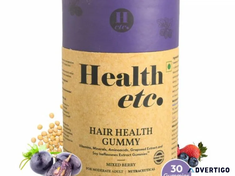 Hair care gummies
