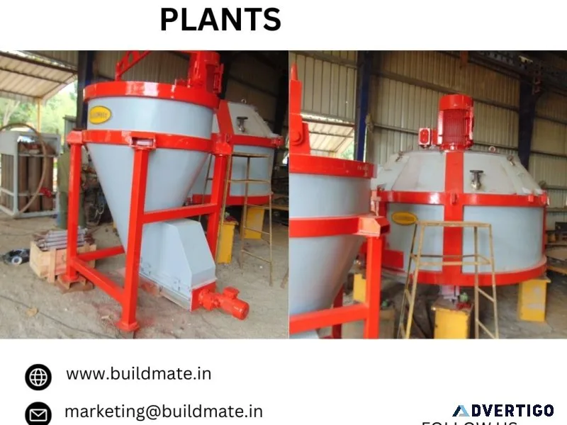 Precast concrete plants