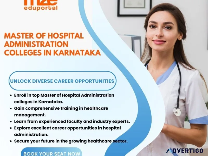 Top master of hospital administration colleges in karnataka