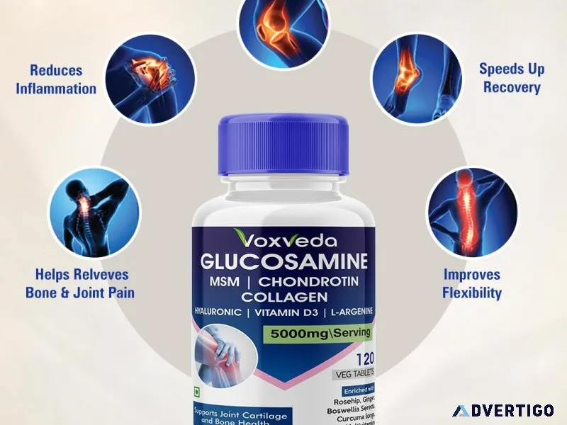 Glucosamine chondroitin msm - joint support supplement