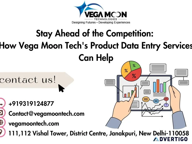 Product data entry services