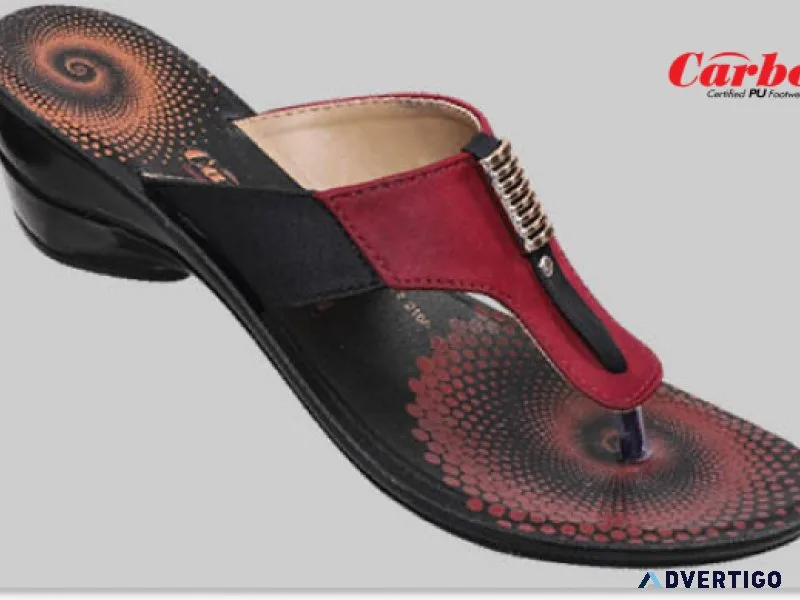 Carbon footwear: best sandals for ladies in india